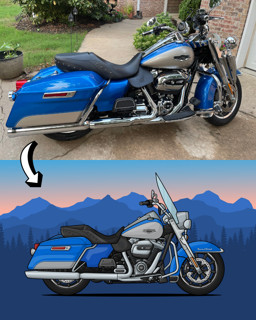 Custom Motorcycle Artwork