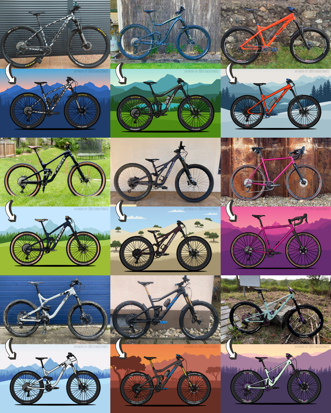 Custom Bike Artwork | Draw My Bike™