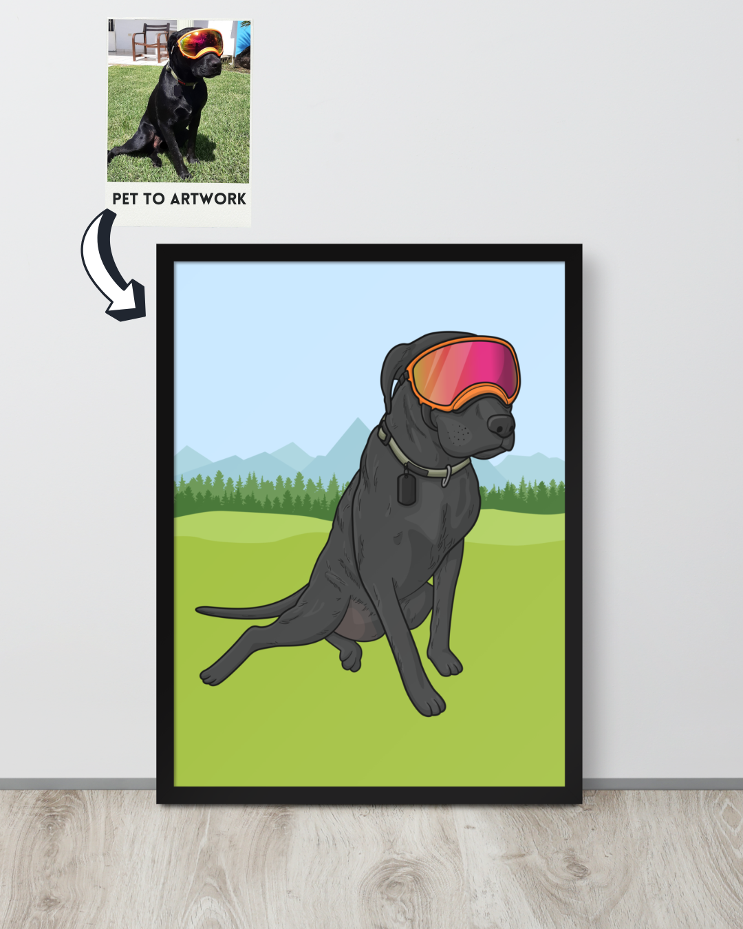 Custom Pet Portrait Artwork