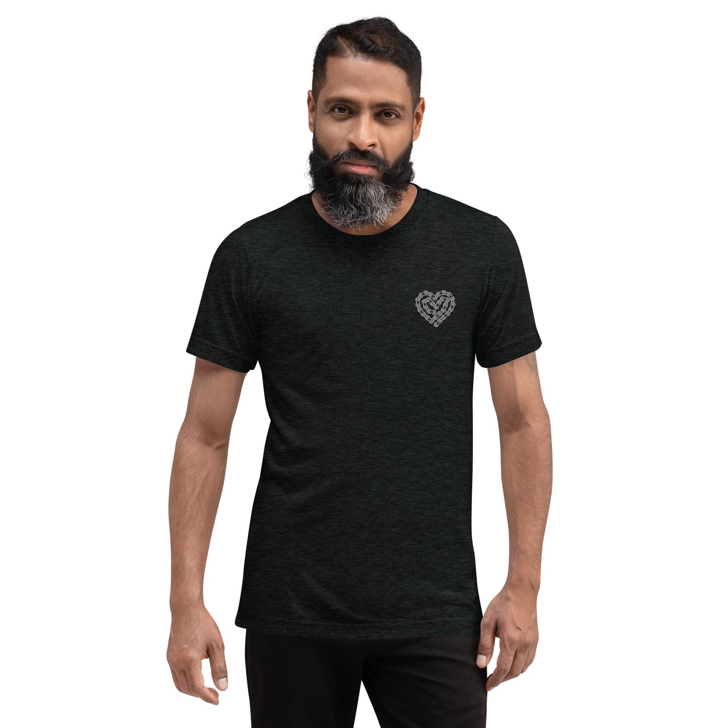 Embroidery I Love Bikes | Tri-Blend Tee