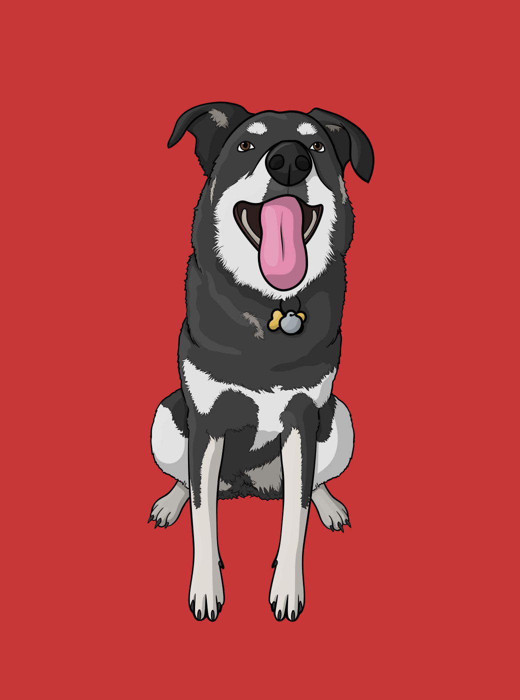 Draw My Dog | Personalized Digital Artwork