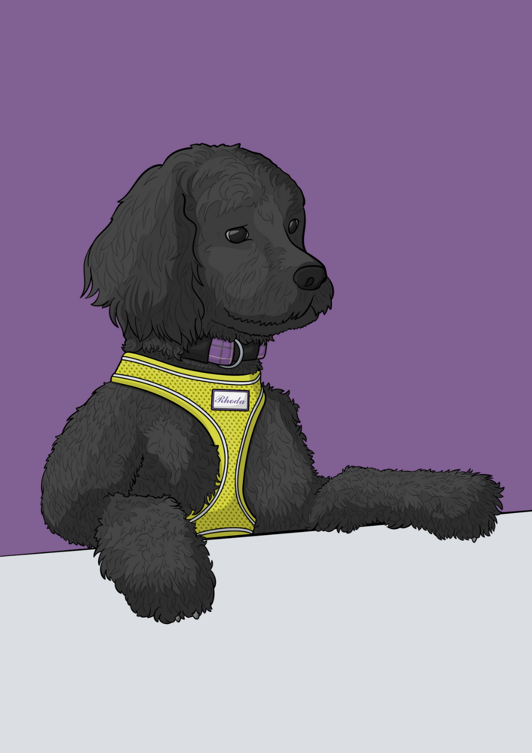 Draw My Dog | Personalized Digital Artwork