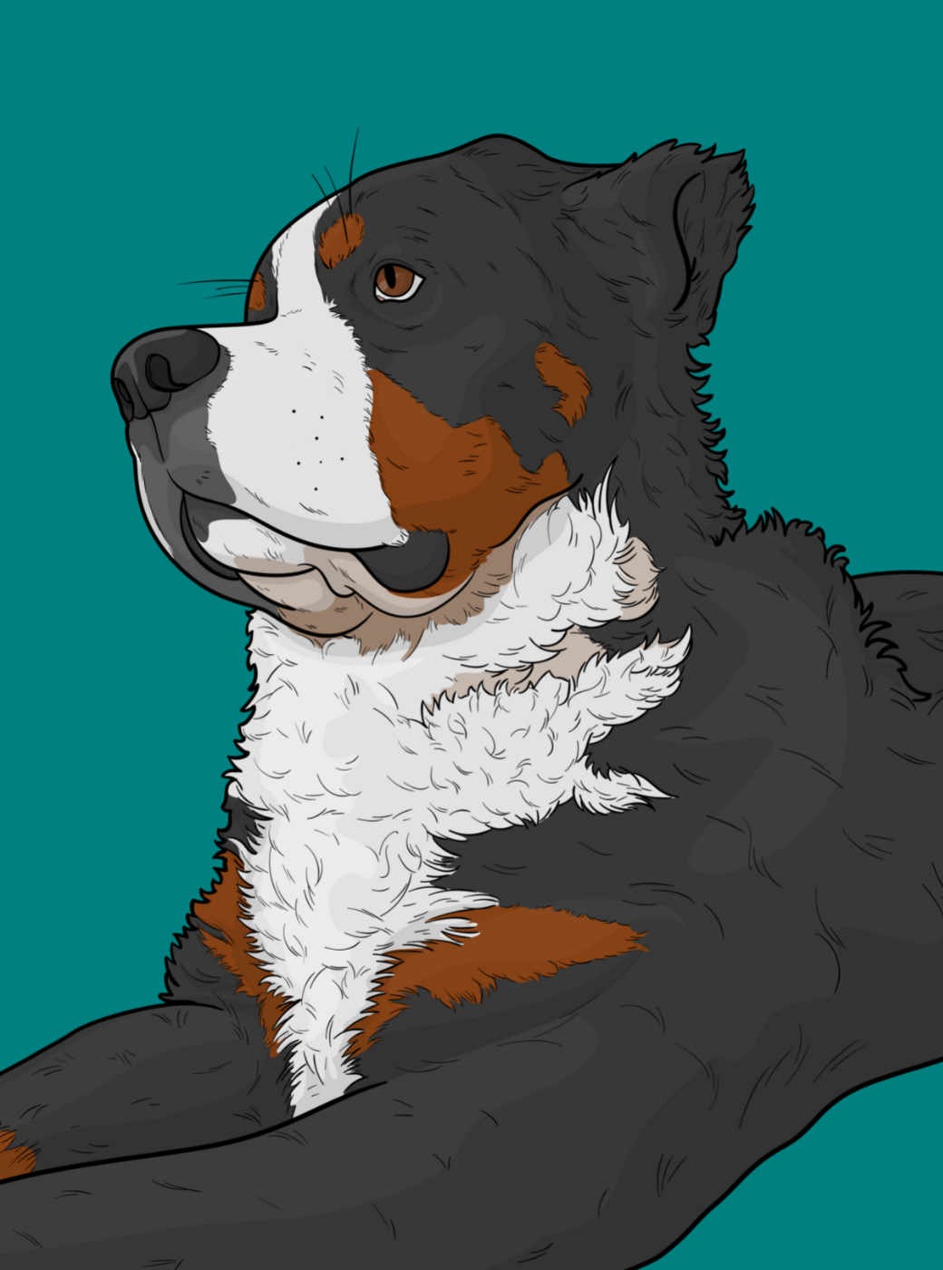 Draw My Dog | Personalized Digital Artwork