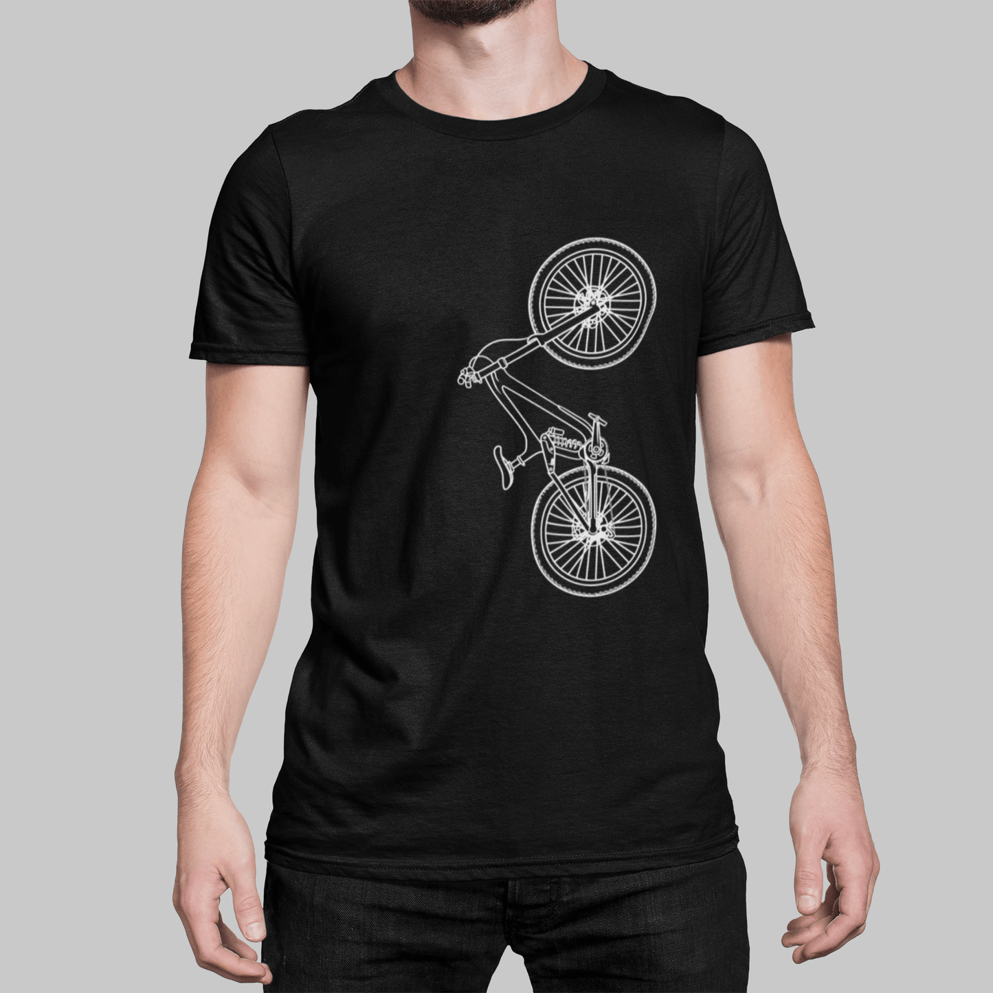 My Bike's Line Art V2 | Personalized Tee