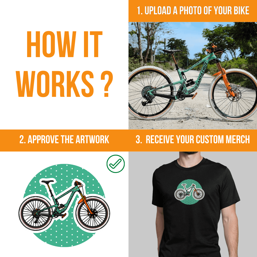 My Bike's Logo | Personalized Tee