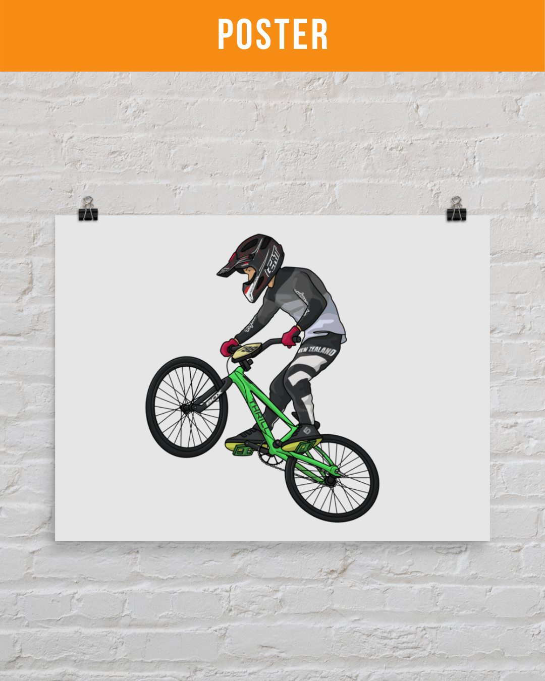 Custom Action Shot Artwork | Personalized Print