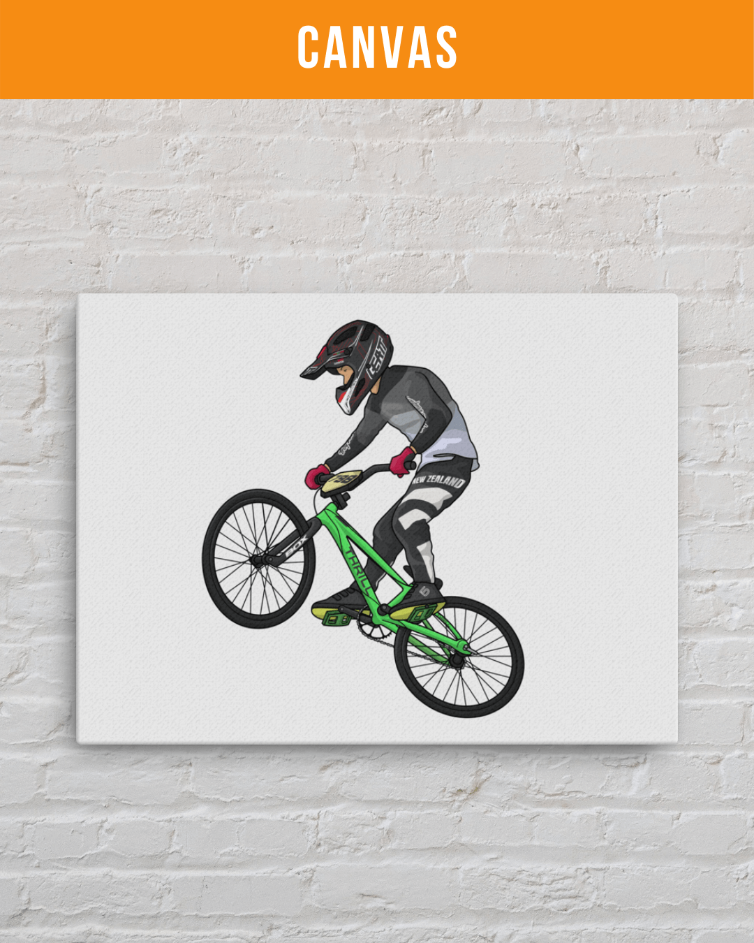 Custom Action Shot Artwork | Personalized Print
