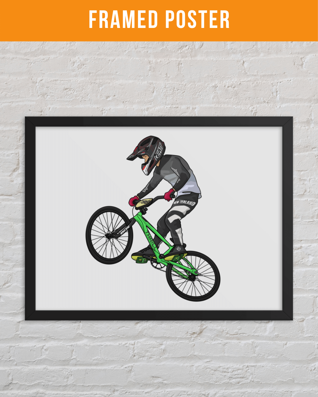 Custom Action Shot Artwork | Personalized Print