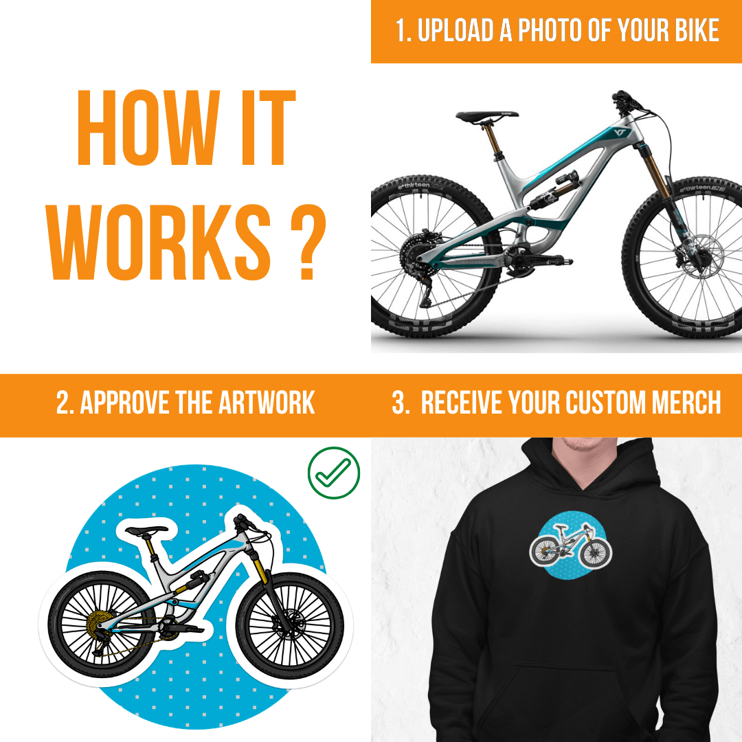 My Bike's Logo | Personalized Hoodie