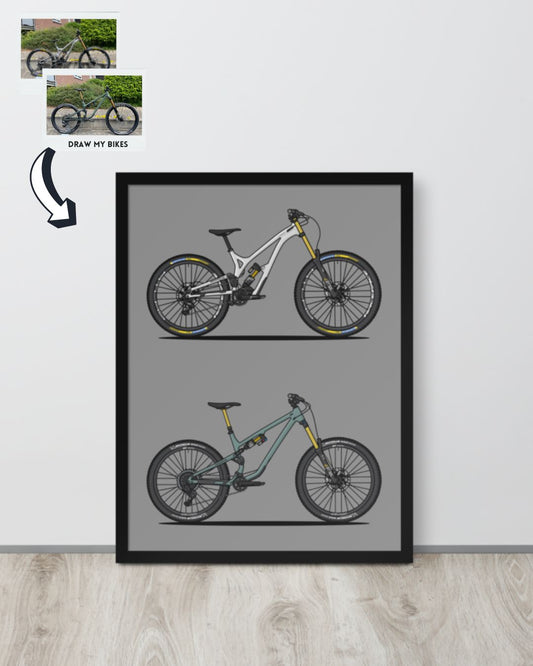 Custom 2 Bike Artwork