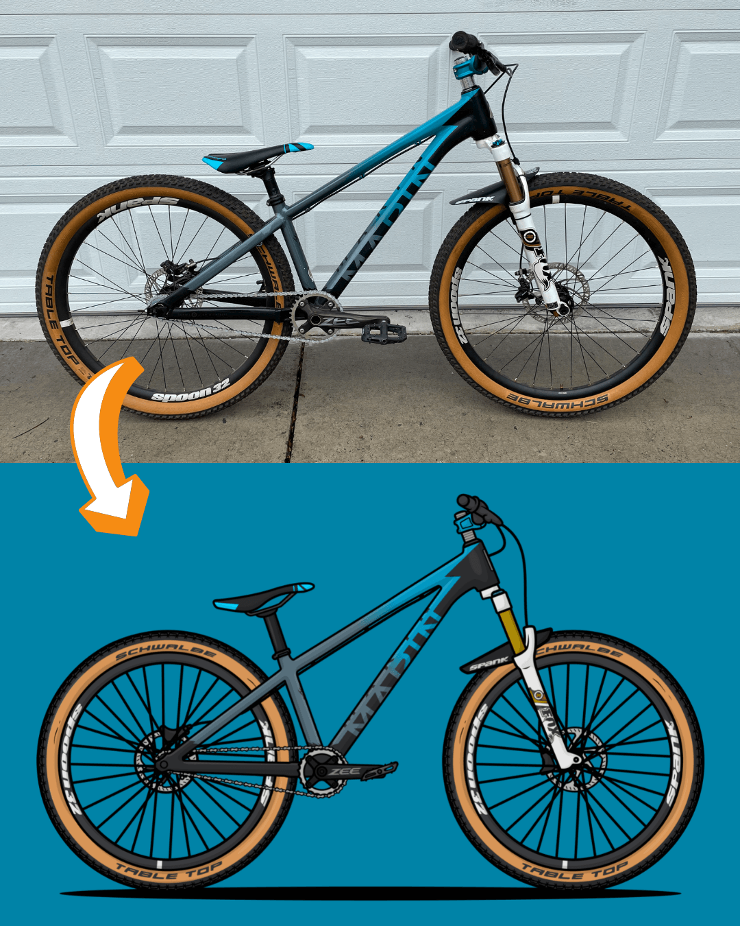 Draw My Bikes (3-5) | Personalized Canvas