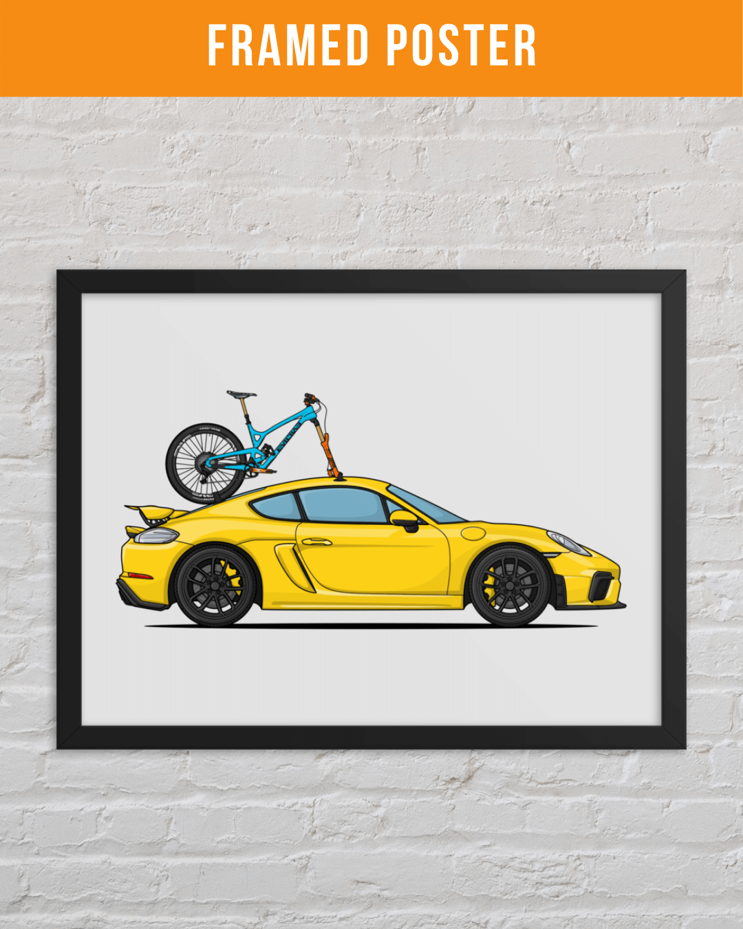 Custom Bike + Car Artwork