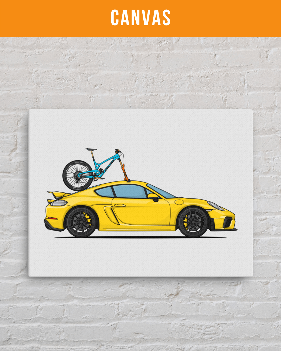 Custom Bike + Car Artwork