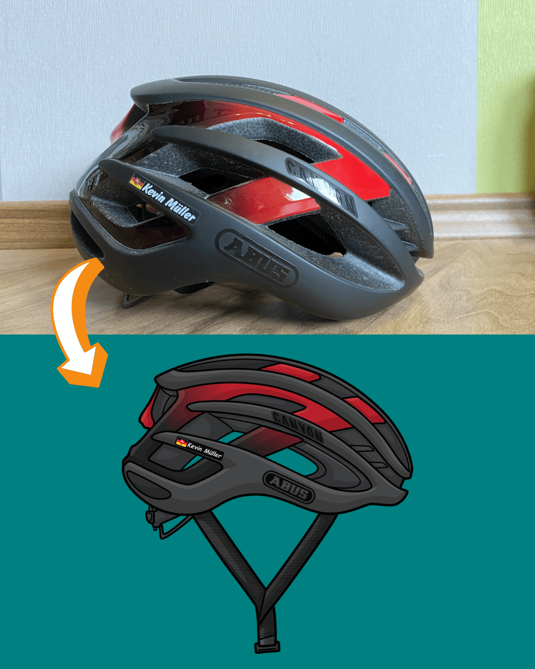 Draw My Helmet | Personalized Digital Artwork