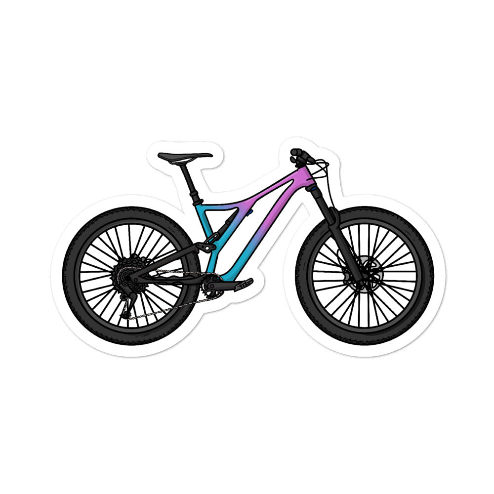 autoaufkleber mountainbike Stumpy