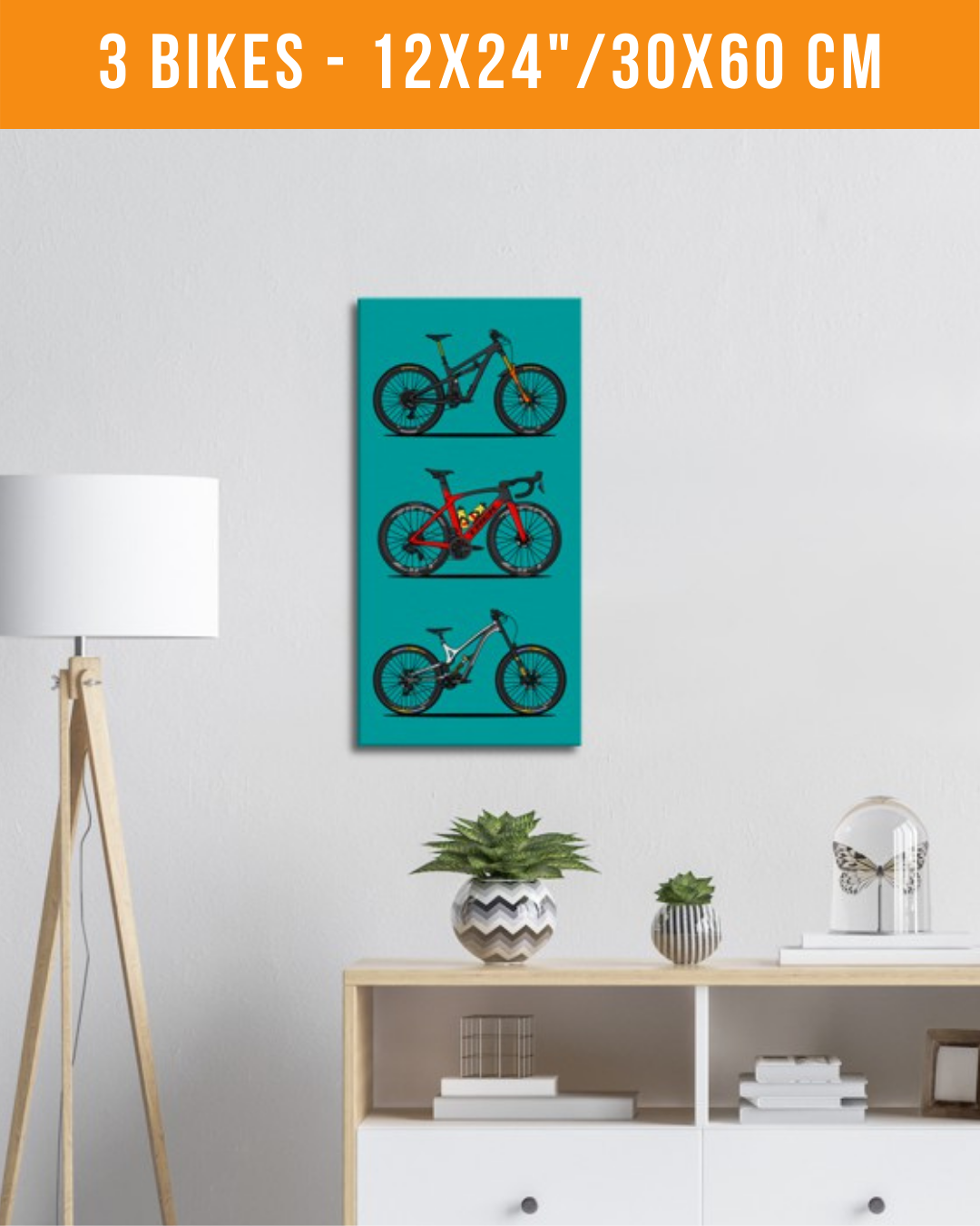 Draw My Bikes (3-5) | Personalized Canvas