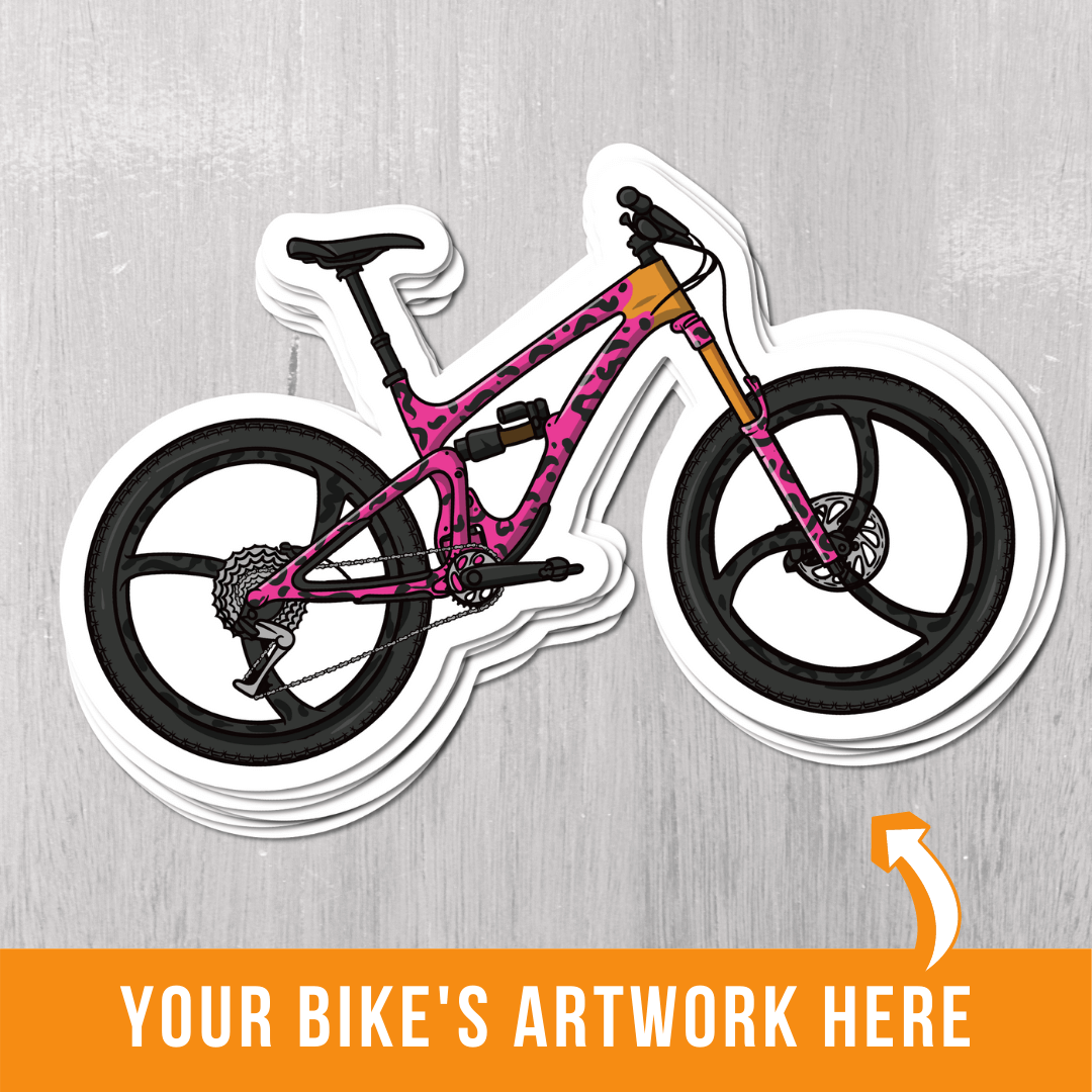 My Bike s Artwork Sticker Pack Stand Out Bikes