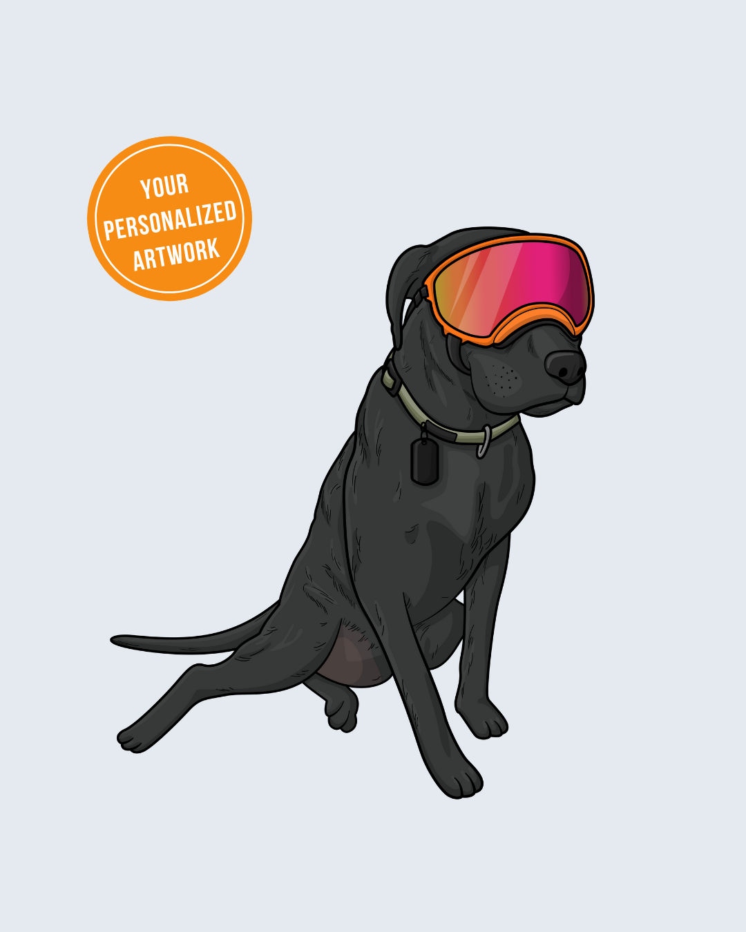 Draw My Dog | Personalized Digital Artwork