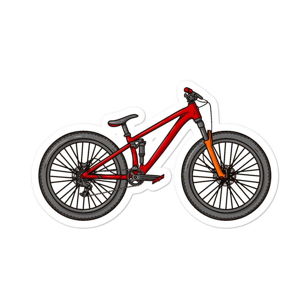 mountainbike sticker Trid
