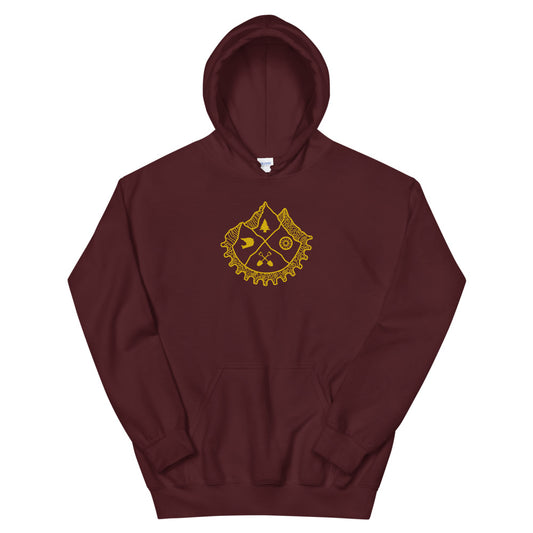 Mountain Chainring Logo | Regular MTB Hoodie