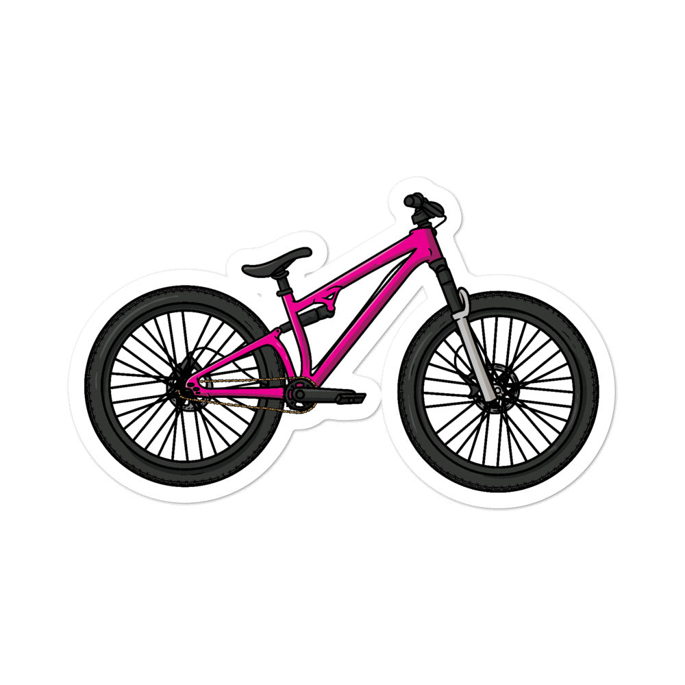 mountainbike slopestyle Pink Slope