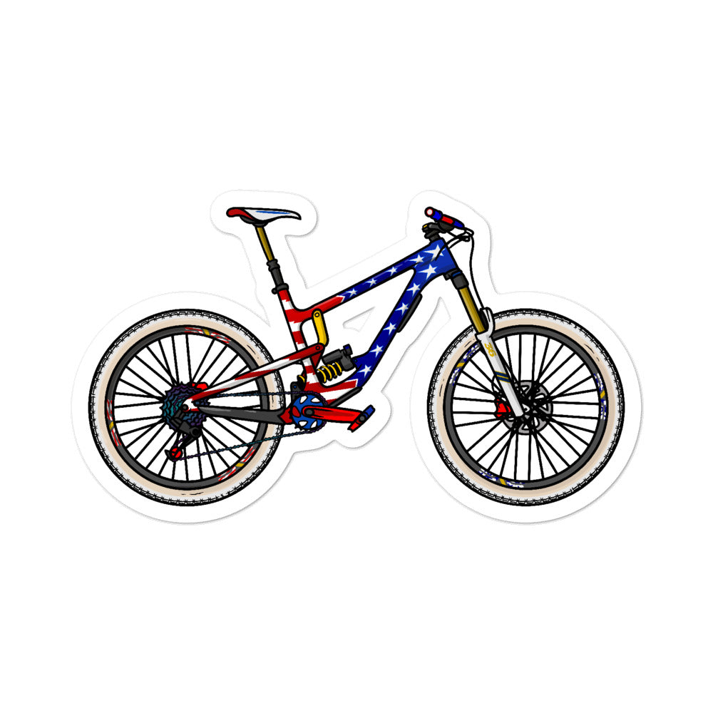 Merica | Enduro MTB Sticker