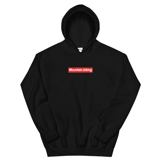 Mountain Biking Red Box | Regular MTB Hoodie