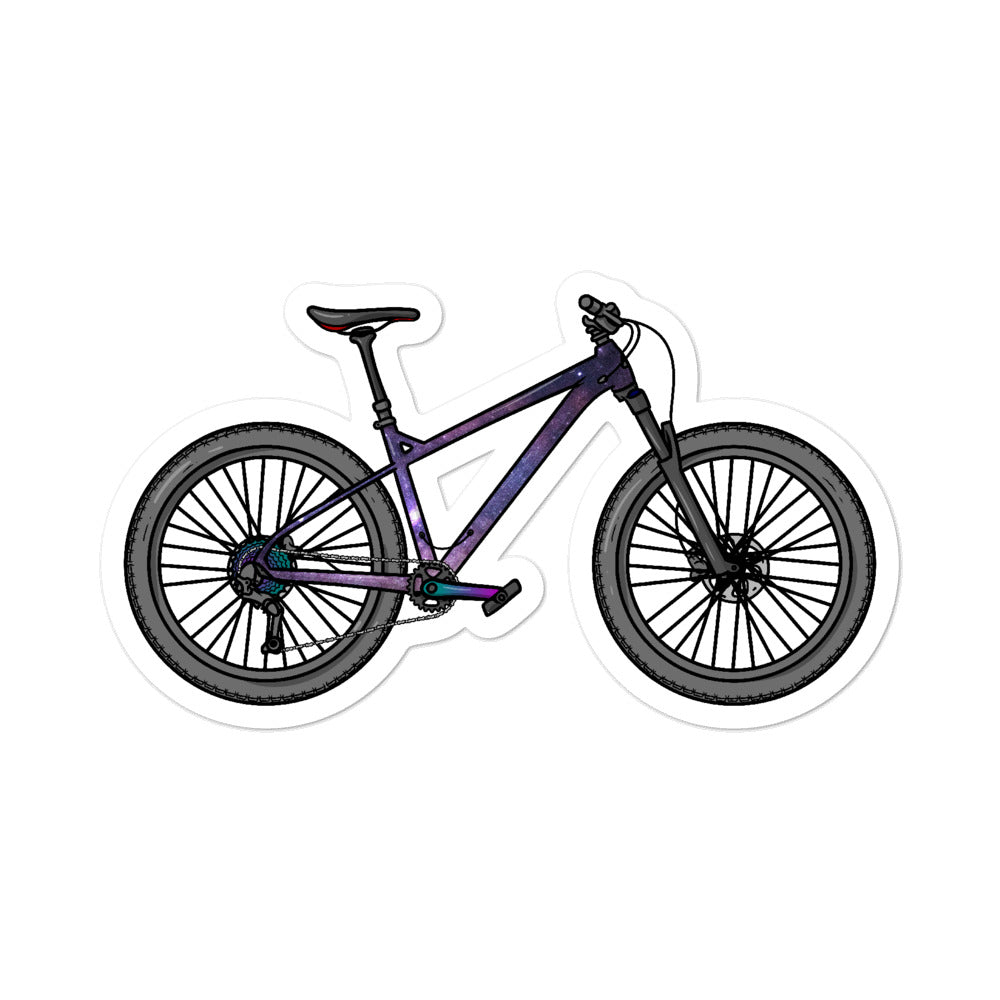 Galaxy | Hardtail MTB Sticker