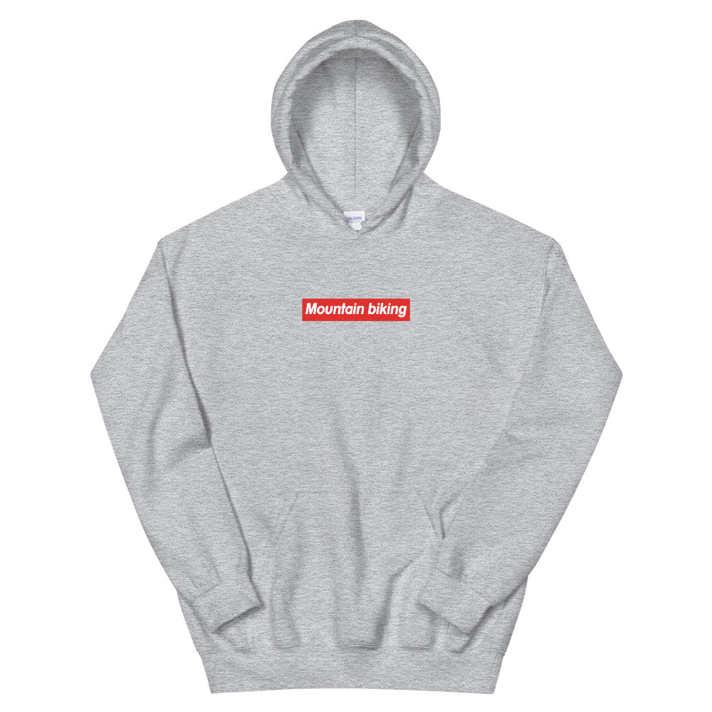 Mountain Biking Red Box | Regular MTB Hoodie