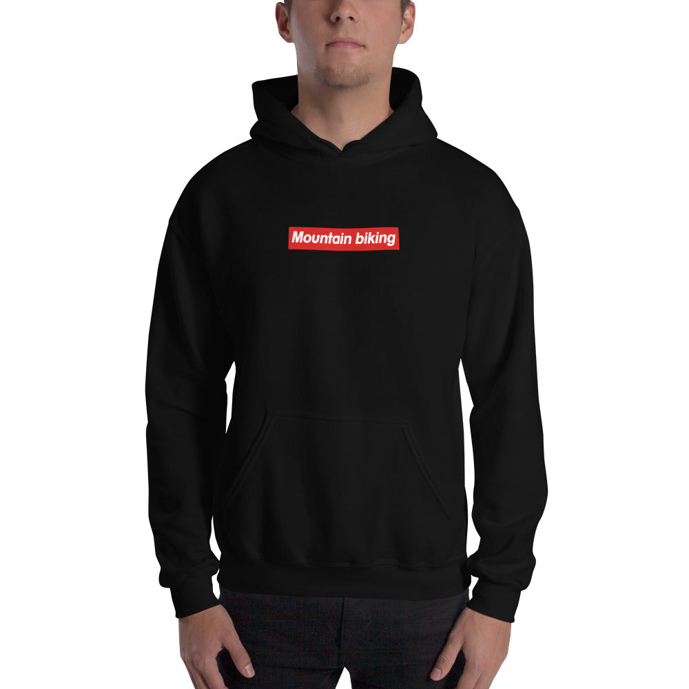 Mountain Biking Red Box | Regular MTB Hoodie