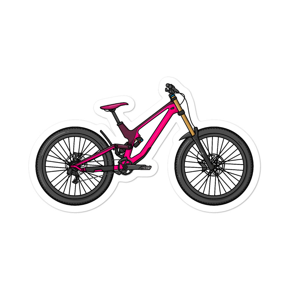 Sender | Downhill MTB Sticker