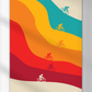 Retro Cycling Print