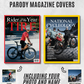 Custom Cycling Magazine Parody Print Cover