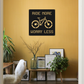 Personalized Mountain Bike Metal Sign: Custom Cycling Art