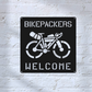 Custom Bikepacking Metal Sign: Adventure Cycling Wall Art