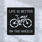 Personalized Gravel Bike Metal Wall Art: Custom Cycling Sign