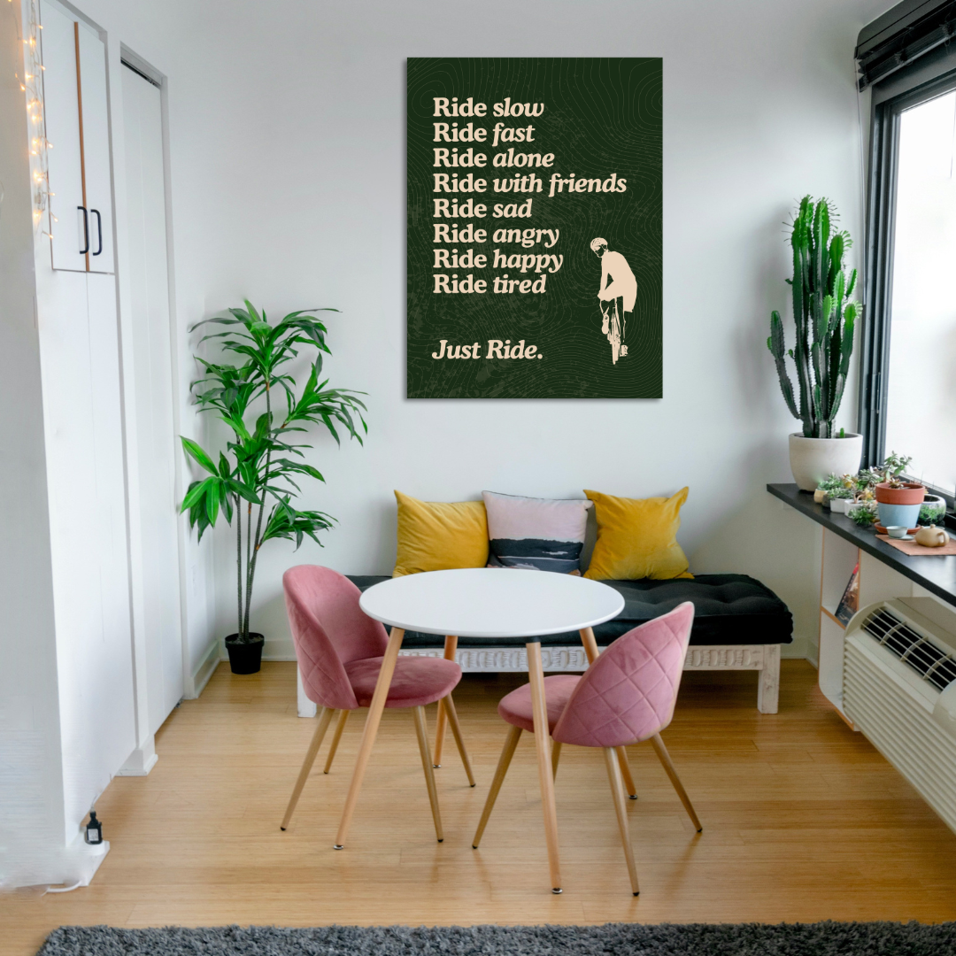 Just Ride Print