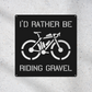 Personalized Gravel Bike Metal Wall Art: Custom Cycling Sign