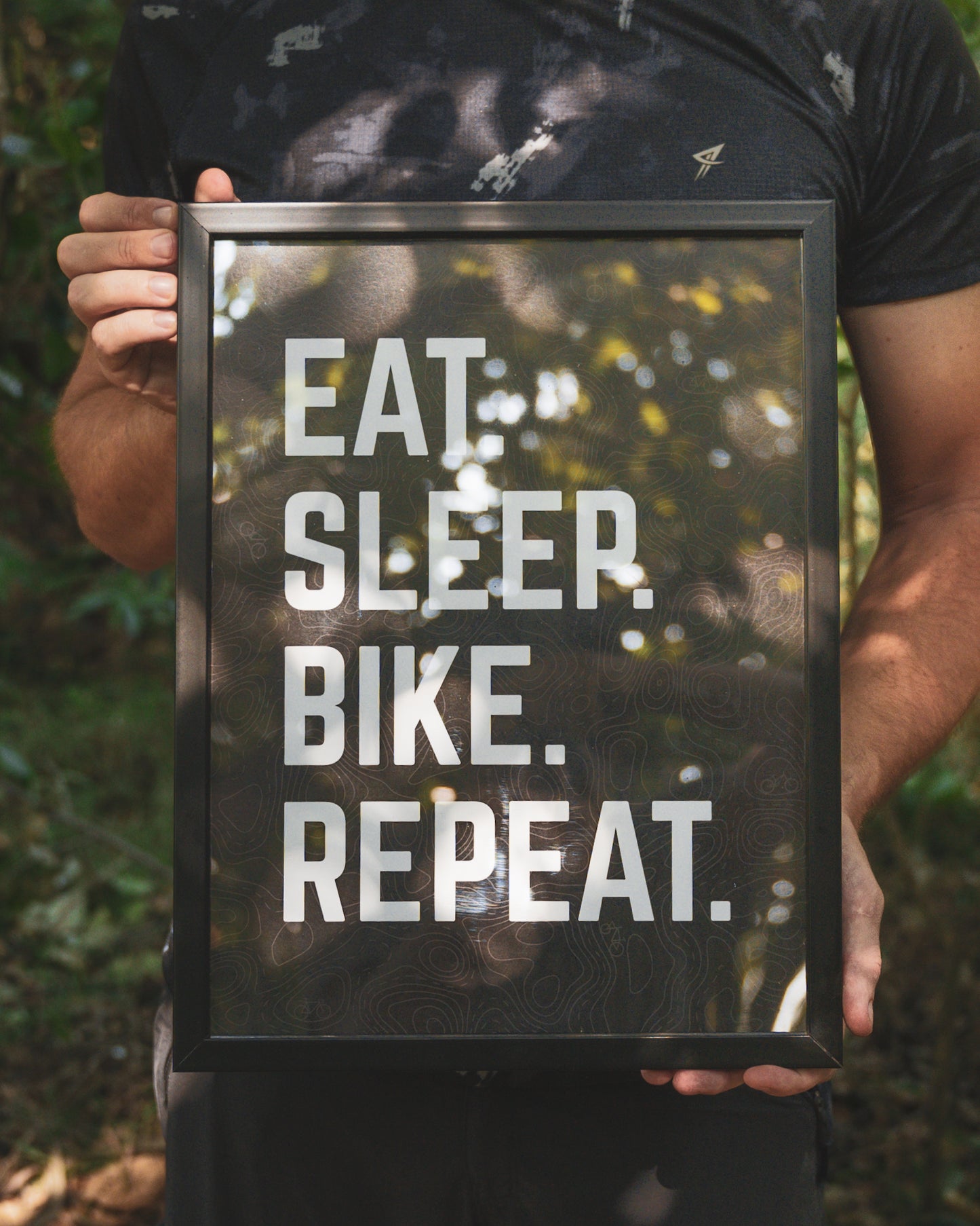 Eat. Sleep. Bike. Repeat. Print