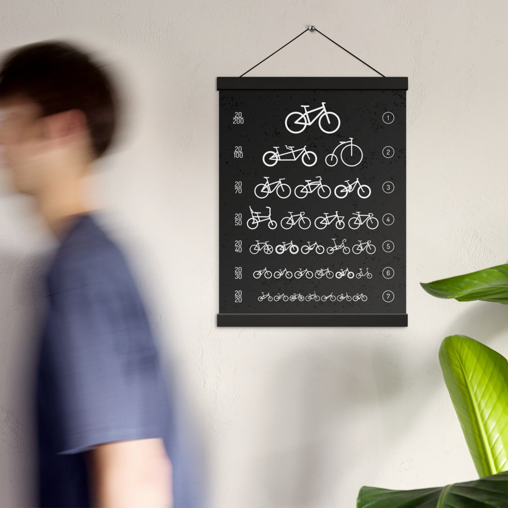 Eye Test Chart for Cyclists