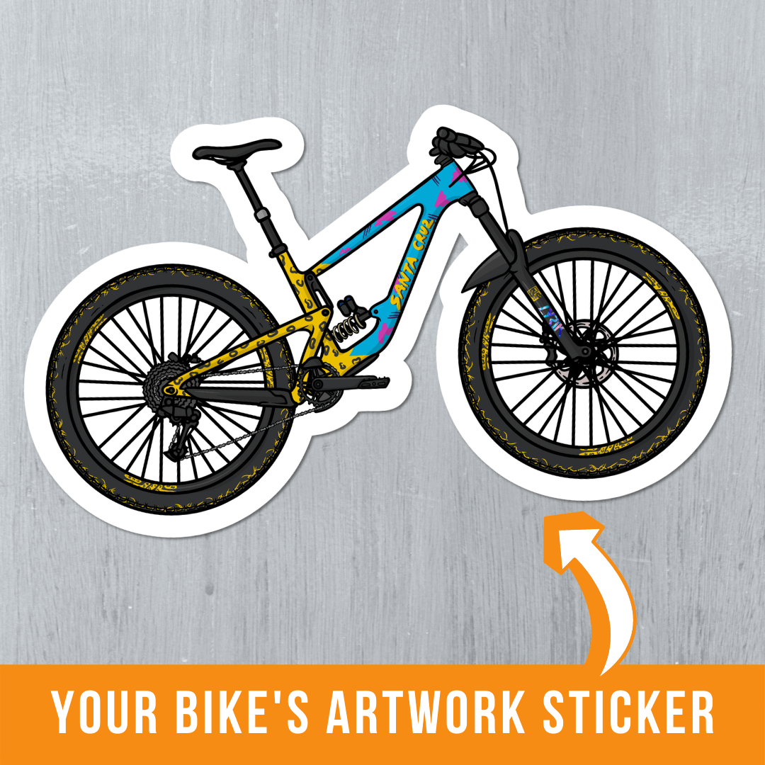 My Bike's Sticker | Custom MTB Sticker