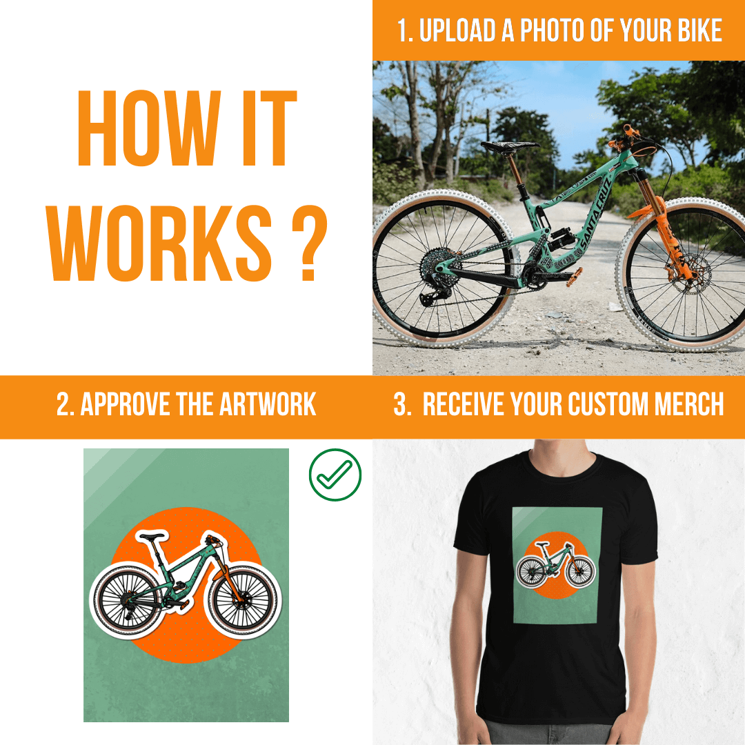 My Bike's Poster | Personalized Tee