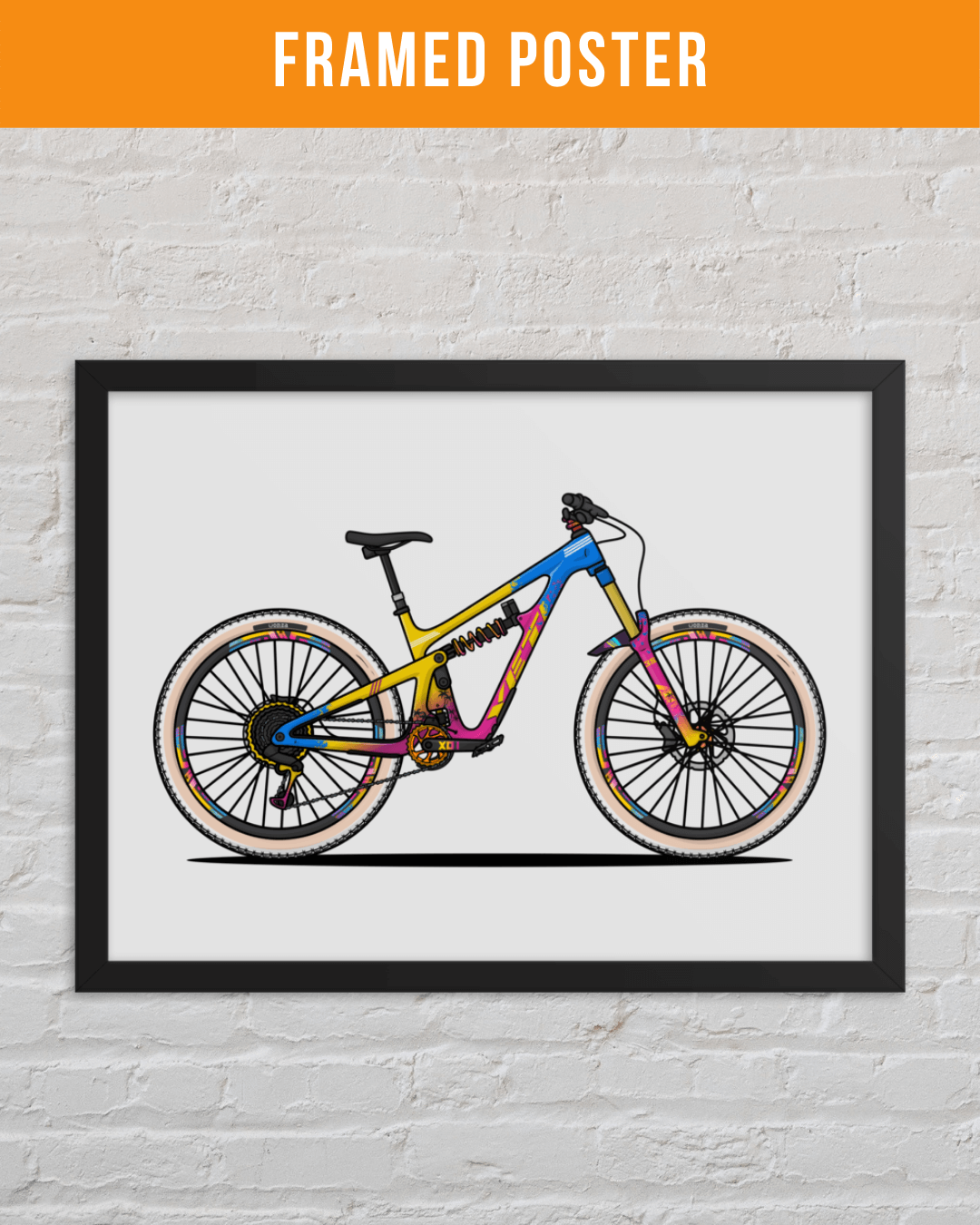 Draw My Bike™ | Personalized Print