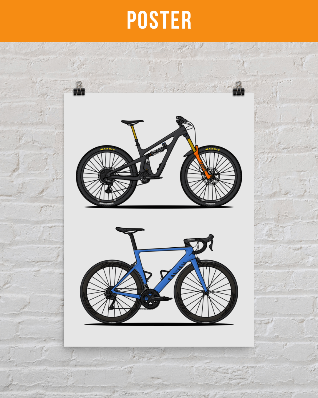 Personalized bike top