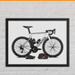 Custom Bike + Gear Artwork | Personalized Print