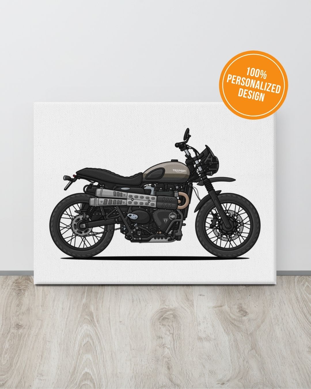 Custom Motorcycle Artwork | Personalized Print