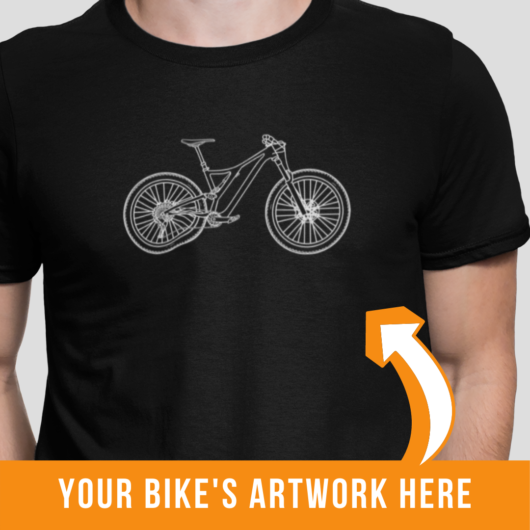 My Bike's Line Art | Personalized Tee