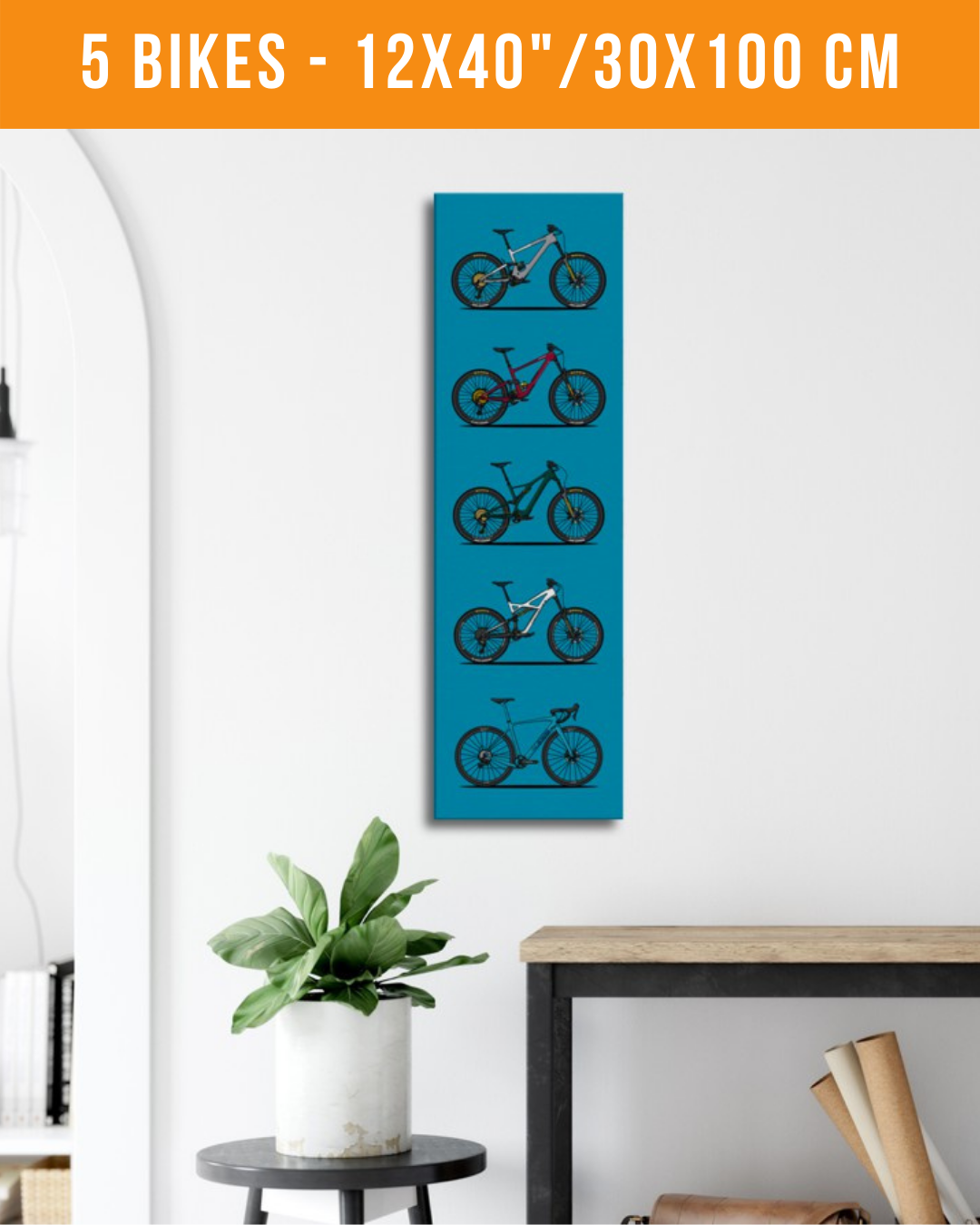 Draw My Bikes (3-5) | Personalized Canvas