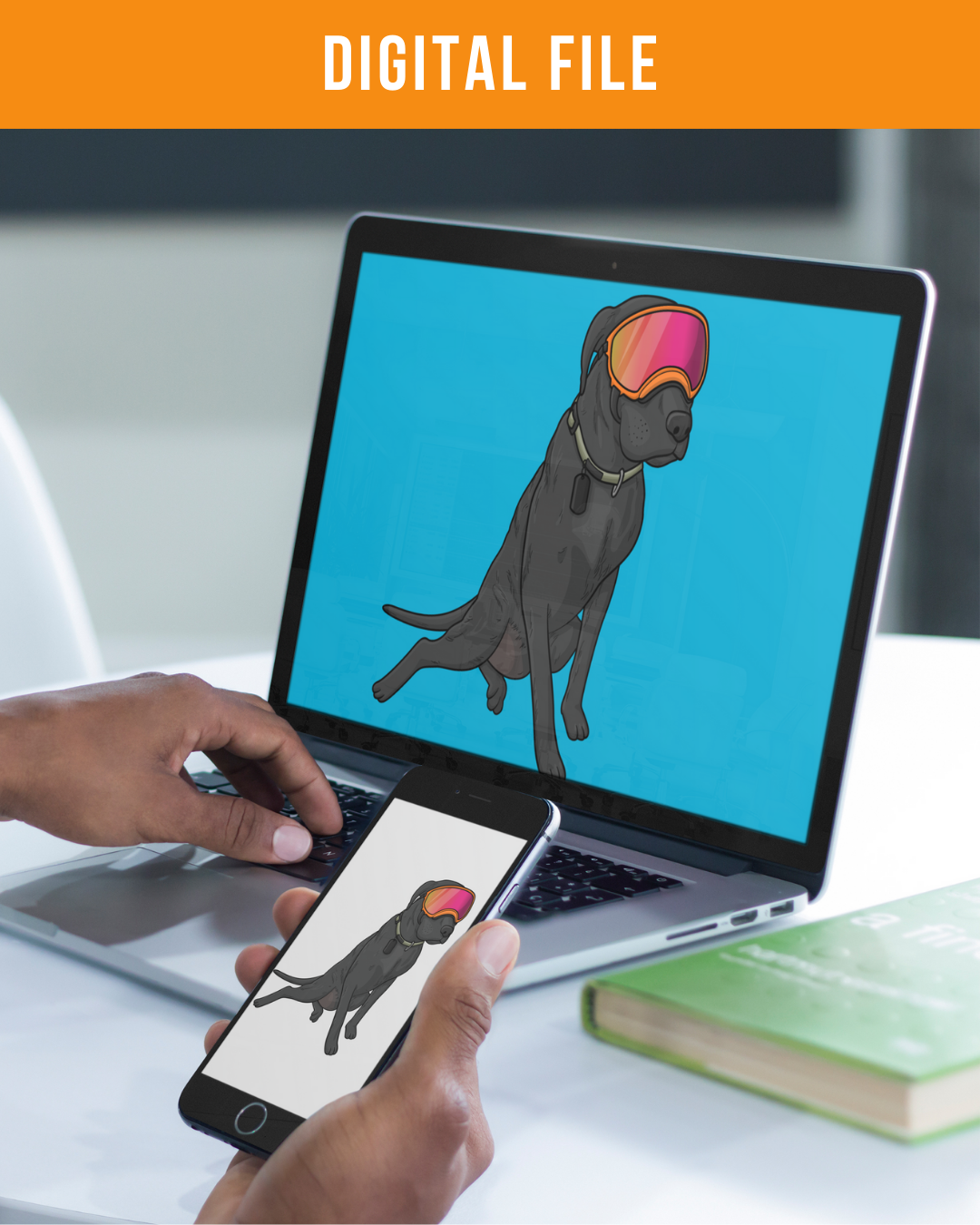 Draw My Dog | Personalized Digital Artwork